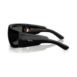 Kính mát Rayban A$AP Rocky Ultra Wrap 002 RB4942 601/87 - Đen bóng, tròng đen siêu đậm