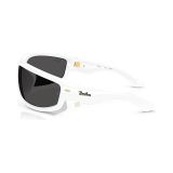 Kính mát Rayban A$AP Rocky Ultra Wrap 003 RB4941 671/87 - Trắng bóng, tròng đen siêu đậm