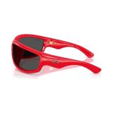 Kính mát Rayban A$AP Rocky Ultra Wrap 003 RB4941 6831/87 - Đỏ bóng, tròng đen siêu đậm