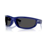 Kính mát Rayban A$AP Rocky Ultra Wrap 003 RB4941 6833/87 - Xanh cobalt bóng, tròng đen siêu đậm