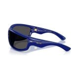 Kính mát Rayban A$AP Rocky Ultra Wrap 003 RB4941 6833/87 - Xanh cobalt bóng, tròng đen siêu đậm