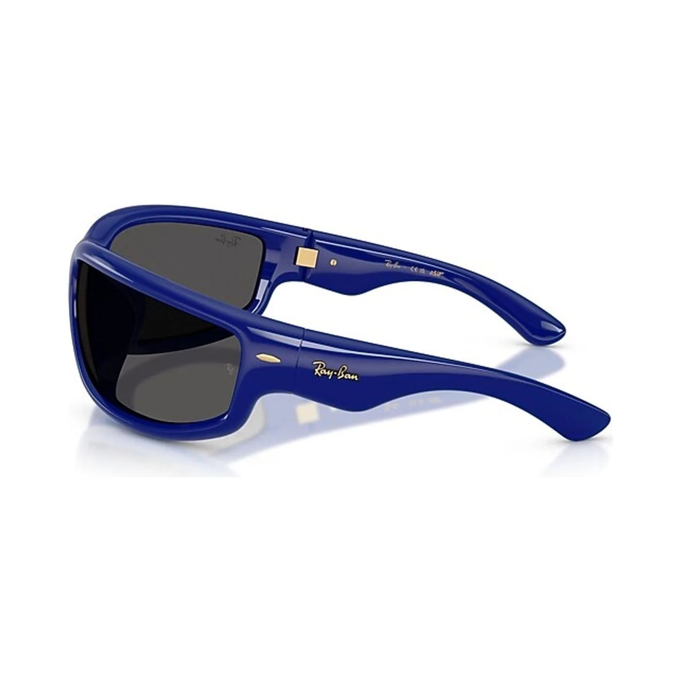 Kính mát Rayban A$AP Rocky Ultra Wrap 003 RB4941 6833/87 - Xanh cobalt bóng, tròng đen siêu đậm