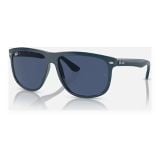 Kính mát Rayban Boyfriend RB4147 671780 - Xanh dương đậm bóng, tròng xanh dương đậm