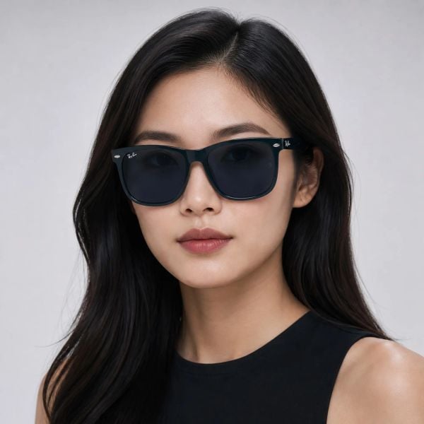 Kính mát Rayban Boyfriend RB4147 671780 - Xanh dương đậm bóng, tròng xanh dương đậm