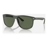 Kính mát Rayban Boyfriend RB4147 671931 - Xanh lá bóng, tròng xanh lá đậm