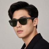 Kính mát Rayban Boyfriend RB4147 671931 - Xanh lá bóng, tròng xanh lá đậm
