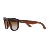 Kính mát Rayban Boyfriend Reverse RBR0501S 6709CB - Nâu trong suốt, tròng nâu chuyển sắc