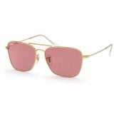 Kính mát Rayban Caravan Reverse RBR0102S 001/LB - Vàng Arista bóng, tròng hồng phân cực