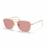 Kính mát Rayban Caravan Reverse RBR0102S 001/LB - Vàng Arista bóng, tròng hồng phân cực