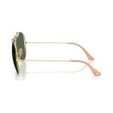 Kính mát Rayban × Dolce&Gabbana The Outdoorsman RB3029M 001/71 - Vàng Arista, tròng xanh lá đậm