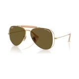 Kính mát Rayban × Dolce&Gabbana The Outdoorsman RB3029M 001/73 - Vàng Arista, tròng nâu đậm