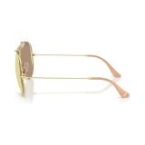Kính mát Rayban × Dolce&Gabbana The Outdoorsman RB3029M 001/7J - Vàng Arista, tròng nâu đậm tráng gương vàng hồng