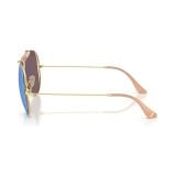 Kính mát Rayban × Dolce&Gabbana The Outdoorsman RB3029M 001/8N - Vàng Arista, tròng xanh lá tráng gương xanh