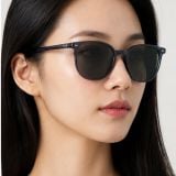 Kính mát Rayban Elliot RB2197 1437/62 - Xanh dương trong suốt bóng, tròng xanh dương