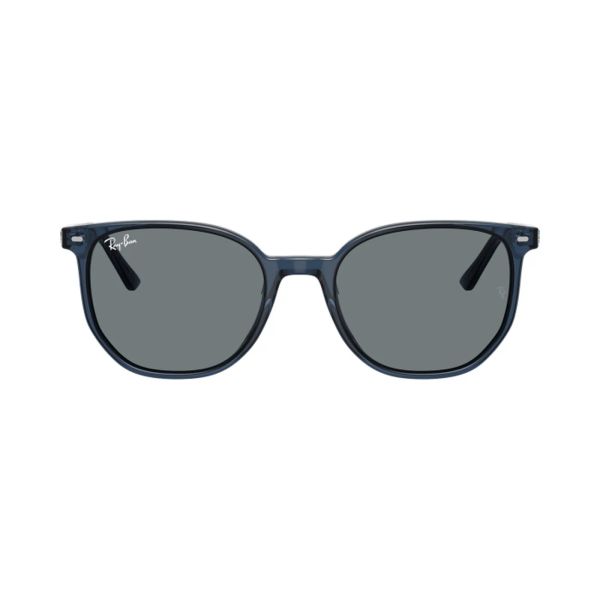 Kính mát Rayban Elliot RB2197 1437/62 - Xanh dương trong suốt bóng, tròng xanh dương