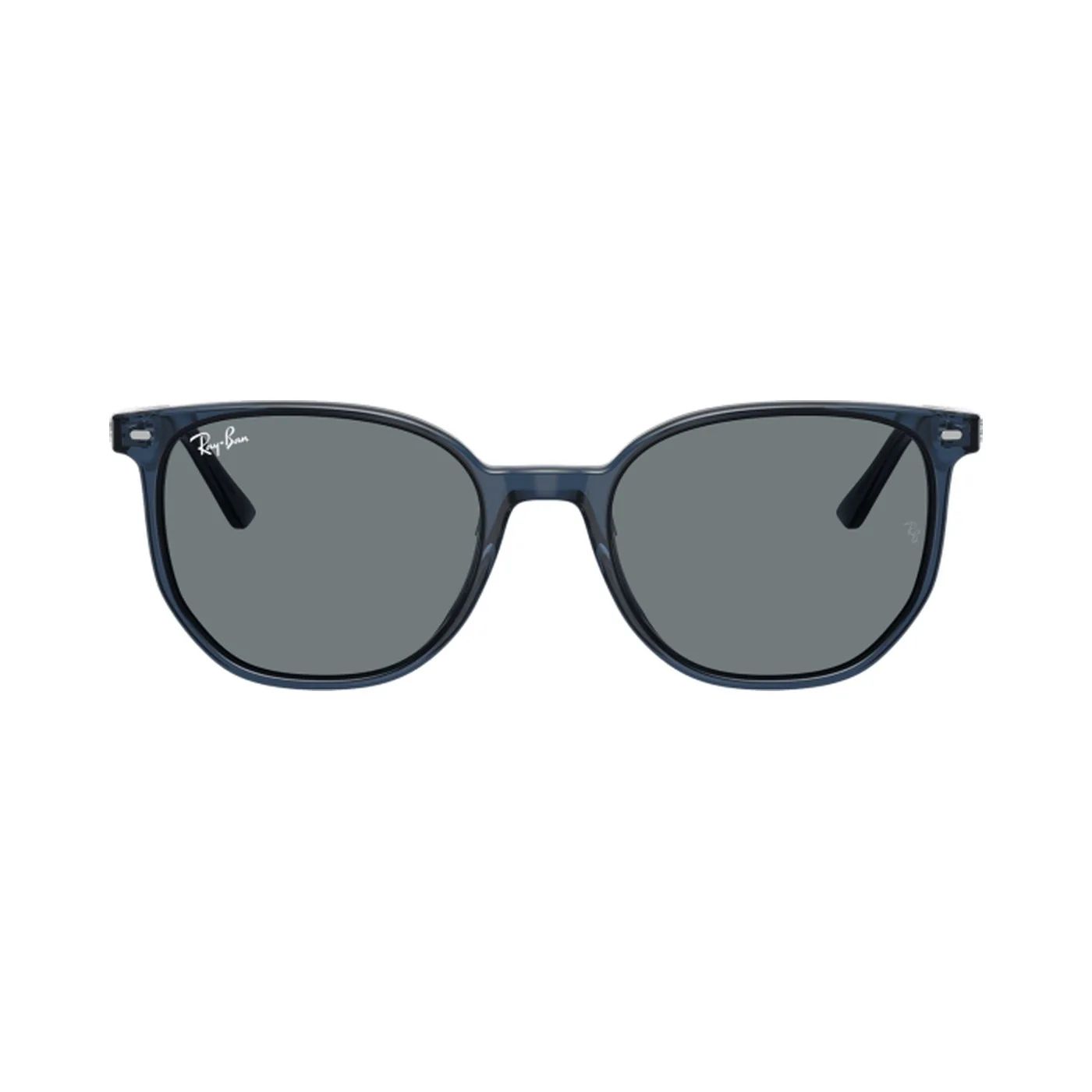 Kính mát Rayban Elliot RB2197 1437/62 - Xanh dương trong suốt bóng, tròng xanh dương
