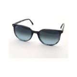 Kính mát Rayban Elliot RB2197F 1391/GK - Xám sọc chuyển xanh dương, tròng xanh dương chuyển đen