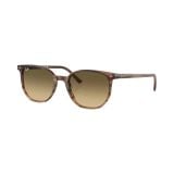 Kính mát Rayban Elliot RB2197F 1392/0A - Nâu sọc chuyển xanh lá, tròng nâu chuyển đen
