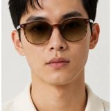 Kính mát Rayban Elliot RB2197F 1392/0A - Nâu sọc chuyển xanh lá, tròng nâu chuyển đen
