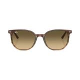 Kính mát Rayban Elliot RB2197F 1392/0A - Nâu sọc chuyển xanh lá, tròng nâu chuyển đen