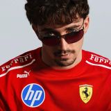 Kính mát Rayban × Scuderia Ferrari Monza Special Edition 2026 RB3819M F0017A - Xám súng bóng, tròng đỏ rượu vang phân cực chuyển sắc bạc