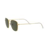 Kính mát Rayban Frank RB3857 9196/58 - Vàng Legend bóng, tròng xanh lá G-15