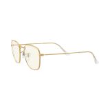 Kính mát Rayban Frank RB3857 9196/BL - Vàng Legend bóng, tròng xám quang sắc lọc ánh sáng xanh