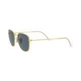 Kính mát Rayban Frank RB3857 9196/R5 - Vàng Legend bóng, tròng xanh dương