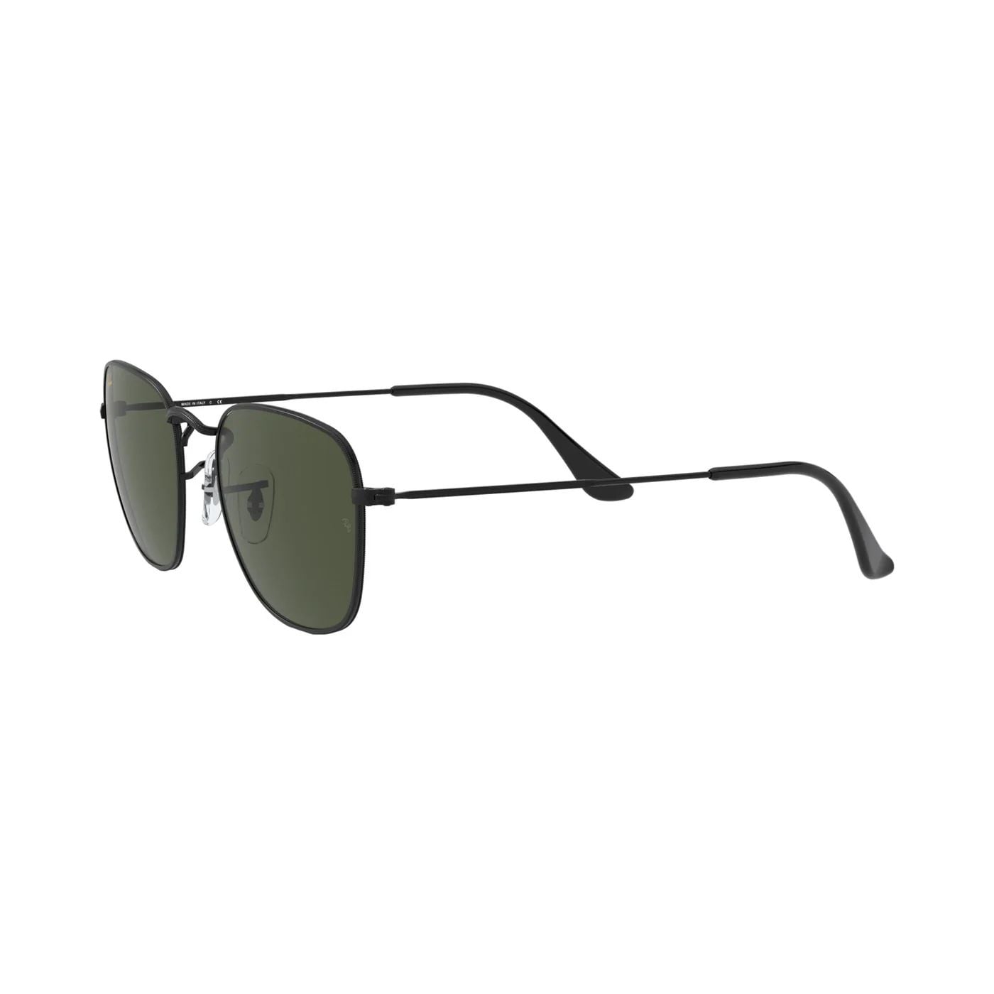 Kính mát Rayban Frank RB3857 9199/31 - Đen bóng, tròng xanh lá G-15