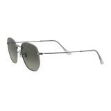 Kính mát Rayban Hexagonal RB3548N 004/71 - Xám gunmetal bóng, tròng xám nhạt chuyển xám đậm