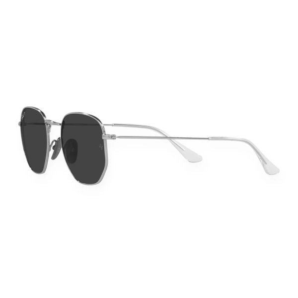 Kính mát Rayban Hexagonal RB8148 920948 - Bạc bóng, tròng đen phân cực