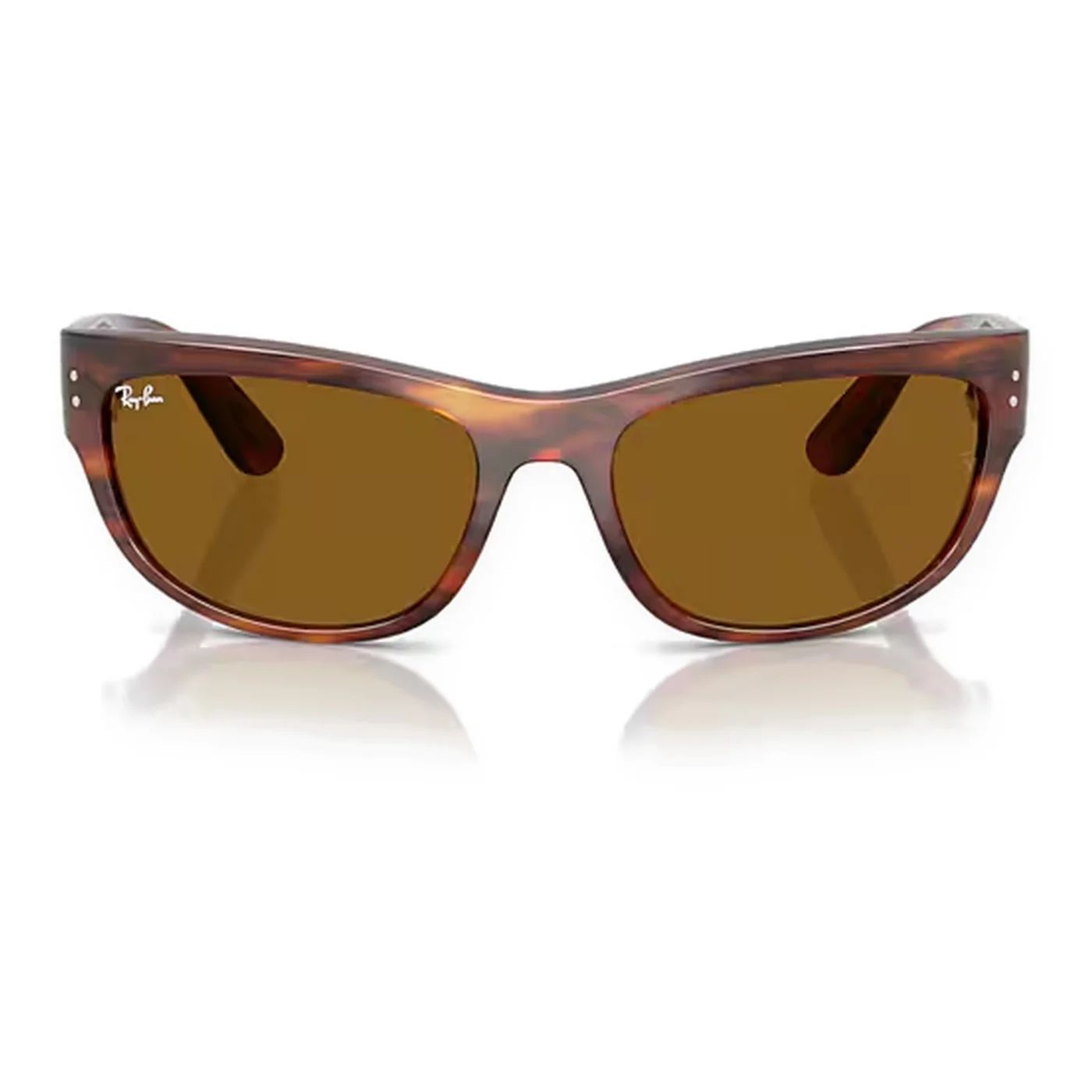 Kính mát Rayban Mega Balorama RB2289 954/33 - Nâu đồi mồi sọc bóng, tròng nâu B-15