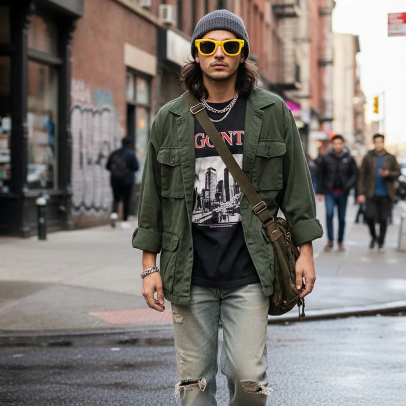 Kính mát Rayban Wayfarer Puffer RB4940 6830/87