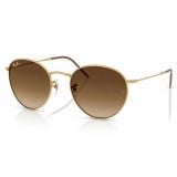 Kính mát Rayban Round Reverse RBR0103S 001/CB - Vàng Arista bóng, tròng nâu chuyển sắc