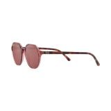 Kính mát Rayban Thalia RB2195F 66372K - Hồng trong suốt, tròng nâu tráng gương đỏ đậm