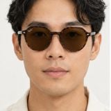 Kính mát Rayban Thalia RB2195F 902/57 - Nâu vân đồi mồi bóng, tròng xanh lá phân cực