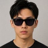 Kính mát Rayban Wayfarer Reverse RBR0502SF 66771A - Đen bóng, tròng tím