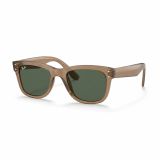 Kính mát Rayban Wayfarer Reverse RBR0502SF 6727VR - Nâu nhạt trong suốt, tròng xanh lá đậm G-15