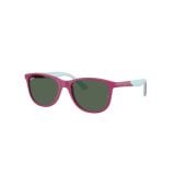 Kính mát trẻ em Rayban Junior RJ9077S 719271 - Hồng cánh sen phối cao su xanh da trời