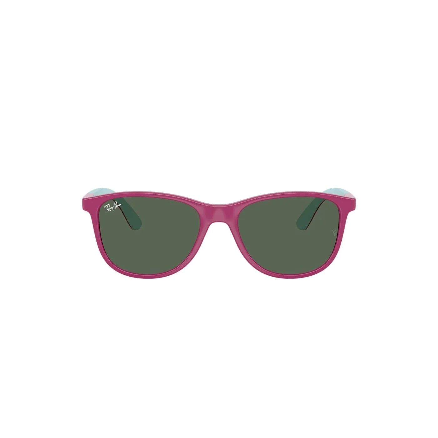 Kính mát trẻ em Rayban Junior RJ9077S 719271 - Hồng cánh sen phối cao su xanh da trời