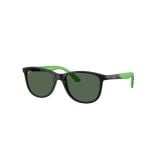 Kính mát trẻ em Rayban Junior RJ9077S 719371 - Đen phối cao su xanh lá