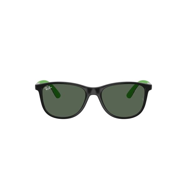 Kính mát trẻ em Rayban Junior RJ9077S 719371 - Đen phối cao su xanh lá