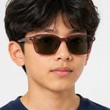 Kính mát trẻ em Rayban Junior RJ9131S 7197/3 - Tím đậm trong suốt