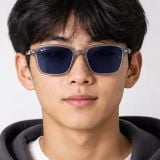 Kính mát trẻ em Rayban Junior RJ9131S 719880 - Xám trong suốt