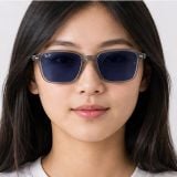 Kính mát trẻ em Rayban Junior RJ9131S 719880 - Xám trong suốt
