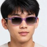 Kính mát trẻ em Rayban Junior RJ9132SF 719911 - Tím trong suốt