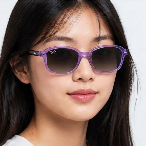 Kính mát trẻ em Rayban Junior RJ9132SF 719911 - Tím trong suốt