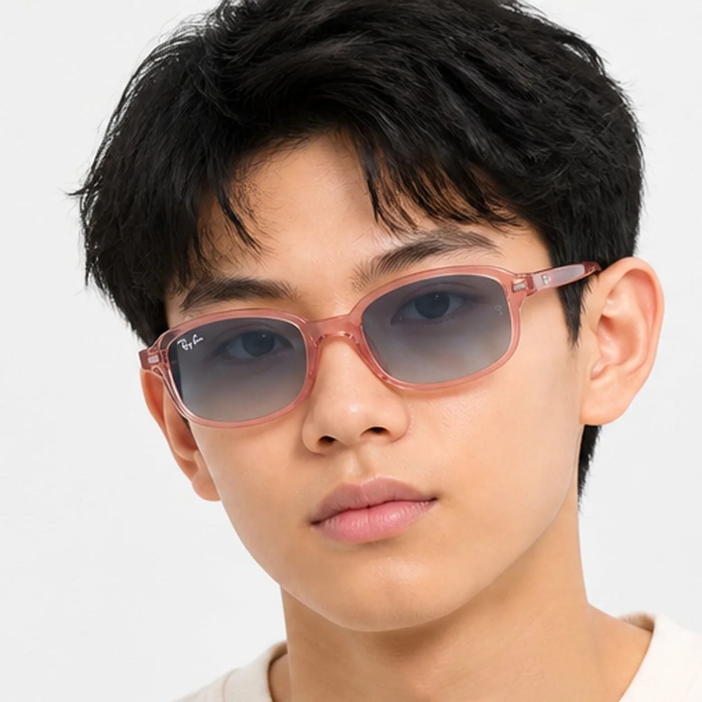 Kính mát trẻ em Rayban Junior RJ9132SF 72014L - Hồng trong suốt
