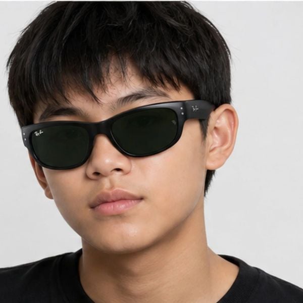 Kính mát trẻ em Rayban Junior RJ9189S 100/71 - Đen
