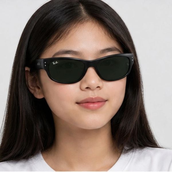 Kính mát trẻ em Rayban Junior RJ9189S 100/71 - Đen